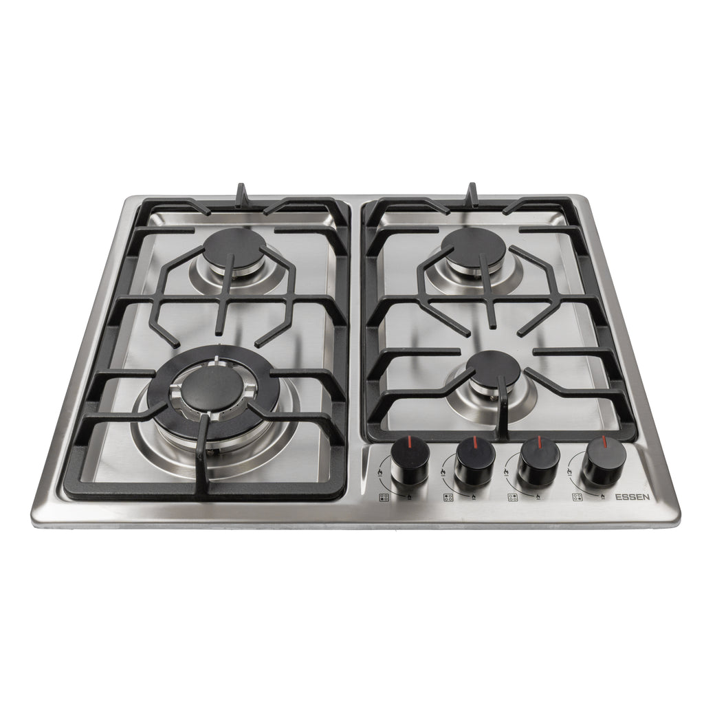 ESSEN GS4S27 — Газовая варочная поверхность нержавеющая сталь 4 конфорки