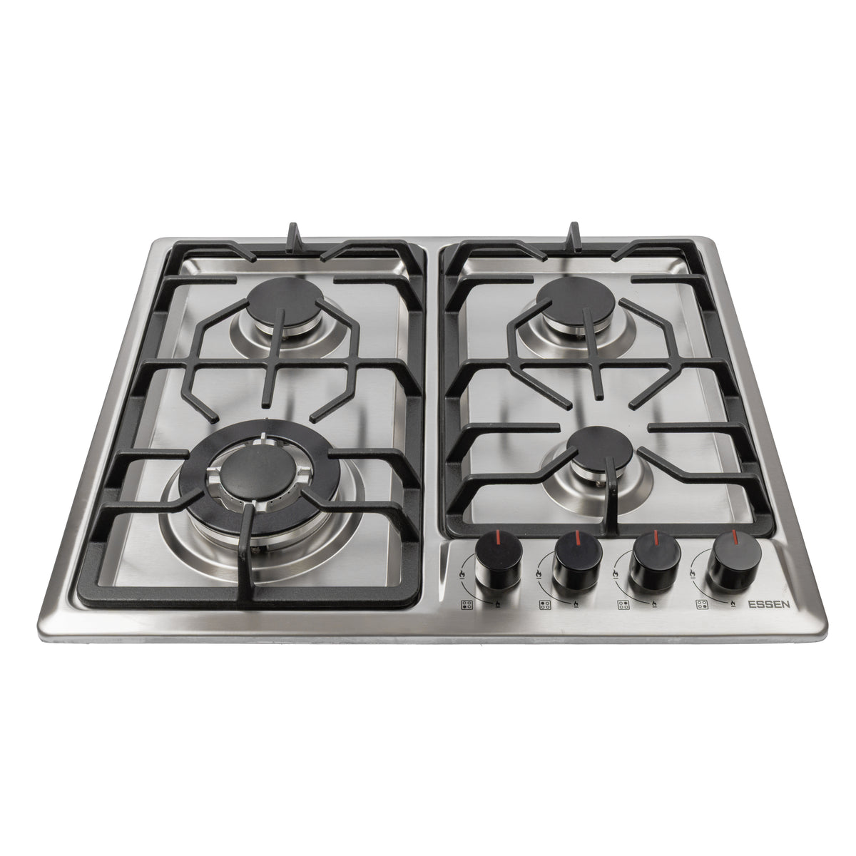 ESSEN GS4S27 — Газовая варочная поверхность нержавеющая сталь 4 конфорки