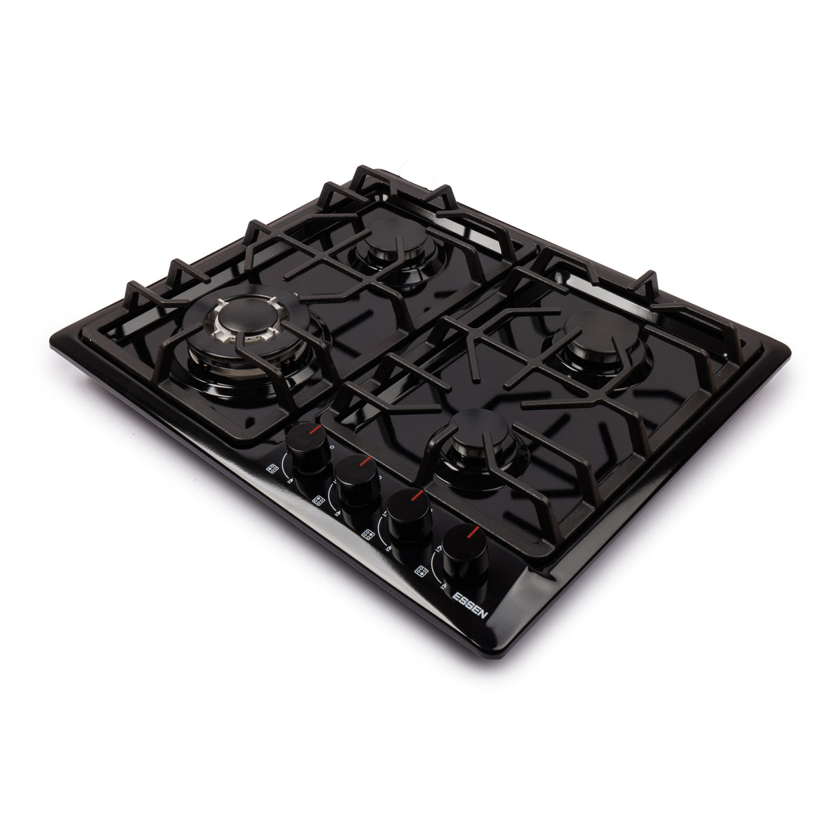 ESSEN GS4S27-A — Газовая варочная поверхность чёрная эмаль 4 конфорки