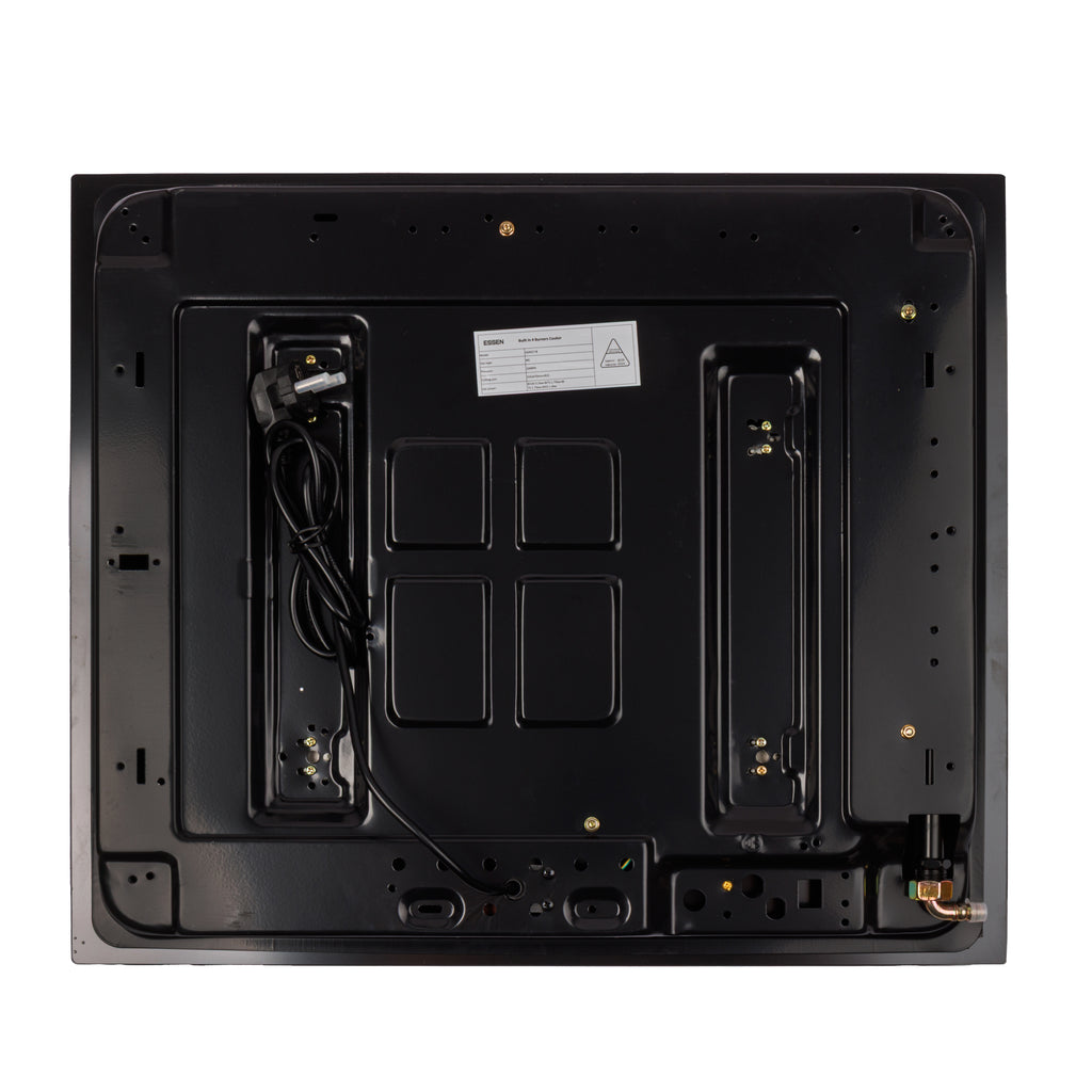 ESSEN GS4S27-B — Газовая варочная поверхность чёрная 4 конфорки