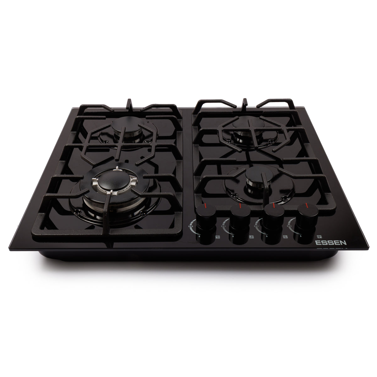 ESSEN GS4S27-B — Газовая варочная поверхность чёрная 4 конфорки