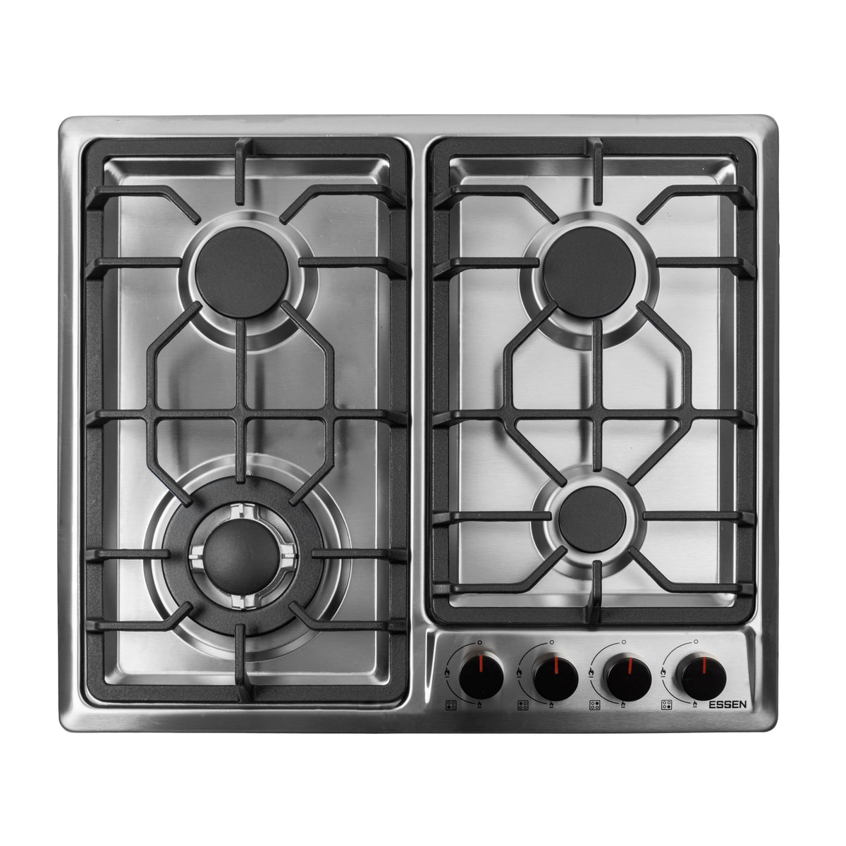 ESSEN GS4S27 — Газовая варочная поверхность нержавеющая сталь 4 конфорки