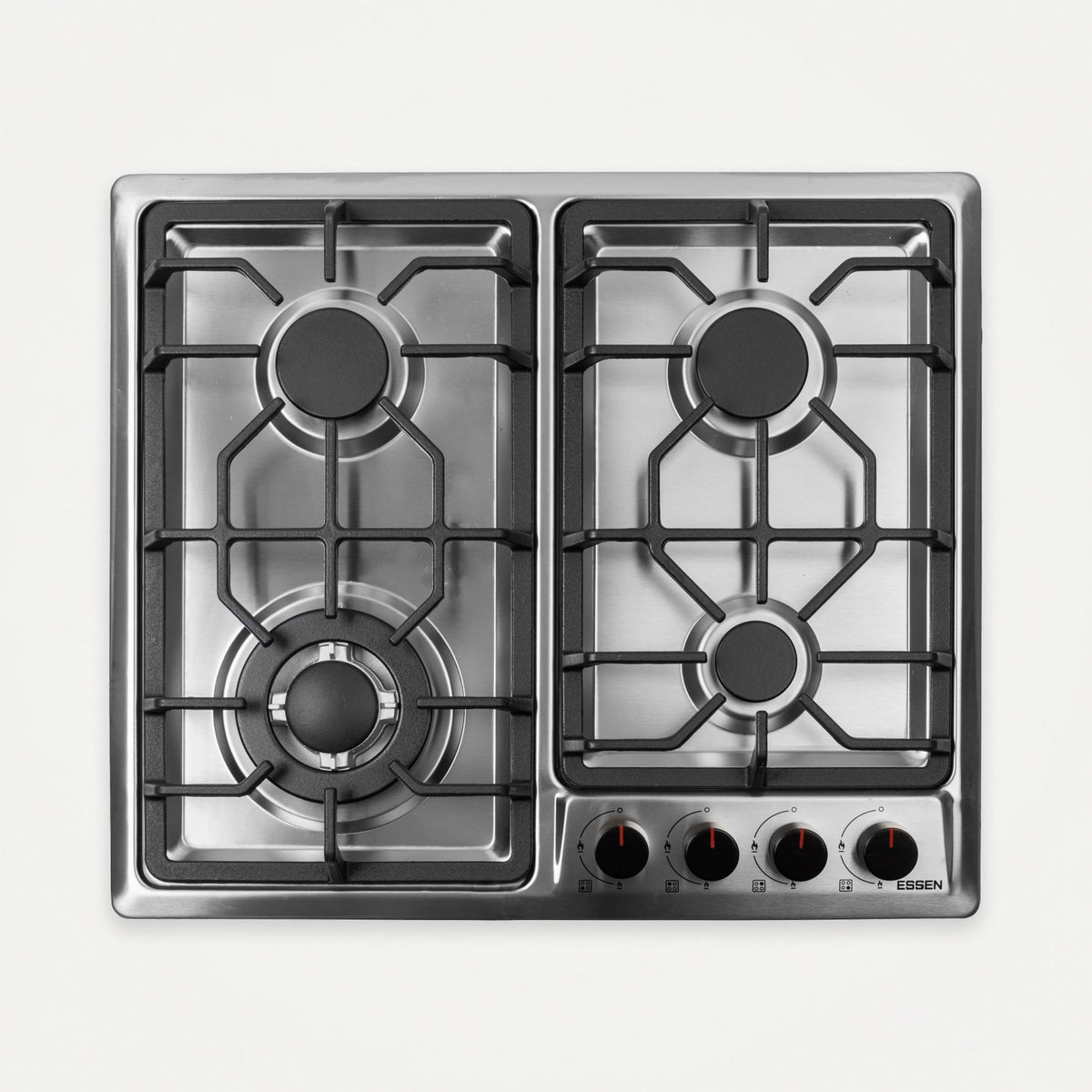 ESSEN GS4S27 — Газовая варочная поверхность нержавеющая сталь 4 конфорки
