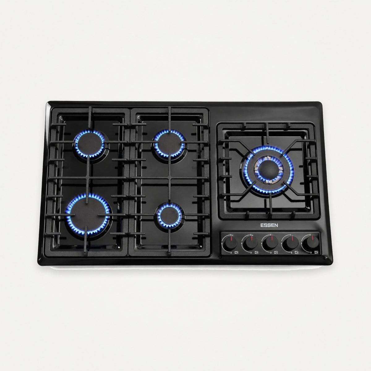 ESSEN G5SG32-GC — Газовая варочная поверхность эмаль с газ-контролем 5 конфорок